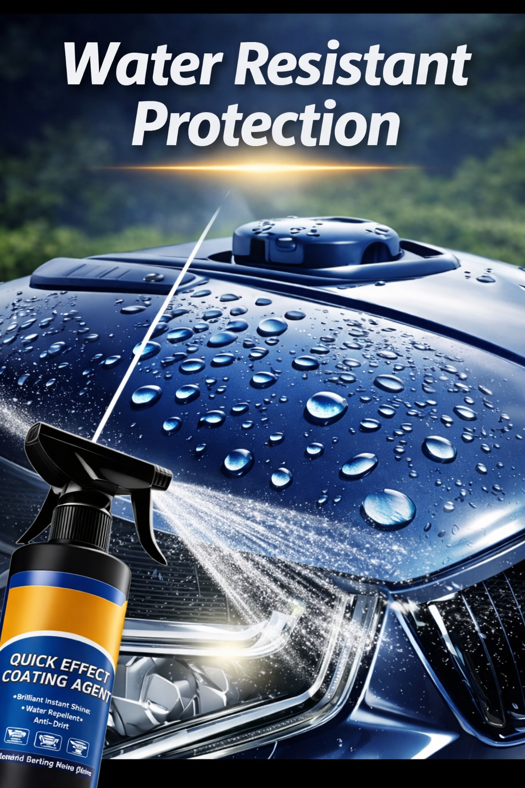 Vehicle Ceramic Coating Spray (Car & Bike)